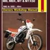 Haynes Manual 731 HON MB/MT50 -Motorcycle Accessories Sales 2022 2399