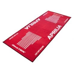 Bikeit Motorcycle Garage Mat Series 3 Aprilia Logo