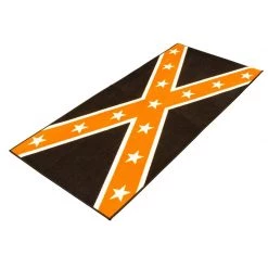 Bikeit Motorcycle Garage Mat Series 3 Confederate Flag
