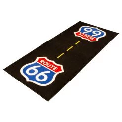Bikeit Motorcycle Garage Mat Series 3 Route 66