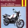 Haynes Manual 803 YAM RD250/350LC TWINS -Motorcycle Accessories Sales 2022 2409