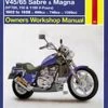 Haynes Manual 820 HON V45/65 SABRE & MAGNA 82-88 1 Haynes Manual 820 HON V45/65 SABRE & MAGNA 82-88 -Motorcycle Accessories Sales 2022 2410
