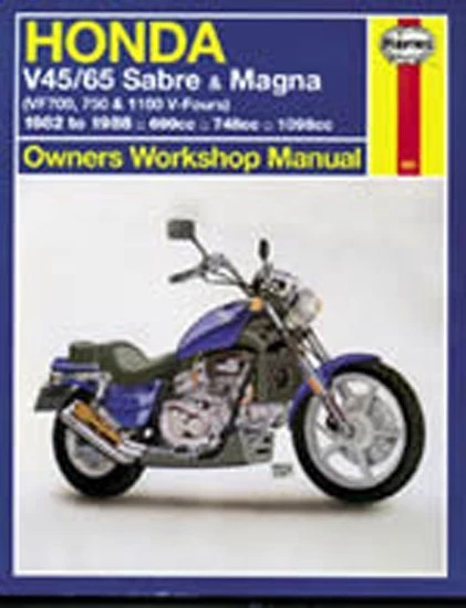 Haynes Manual 820 HON V45/65 SABRE & MAGNA 82-88 3 Haynes Manual 820 HON V45/65 SABRE & MAGNA 82-88