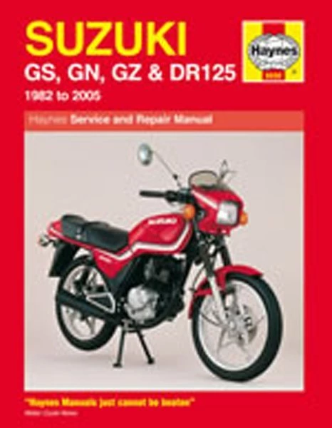 Haynes Manual 888 SUZ GS125 & DR125 3 Haynes Manual 888 SUZ GS125 & DR125