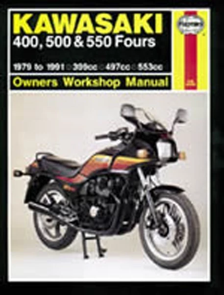 Haynes Manual 910 KAW 400;500 & 550 FOURS 3 Haynes Manual 910 KAW 400;500 & 550 FOURS