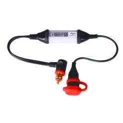 Optimate DIN Plug To Weatherproof 2A USB 2100mA Charger Lead