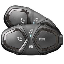 Interphone Bluetooth Headset Active Helmet Intercom (Twin Pack)