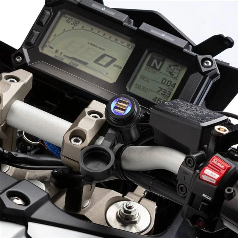 Ultimateaddons Dual USB Hardwire Charger With Handlebar Mount 7 Ultimateaddons Dual USB Hardwire Charger With Handlebar Mount - Image 5