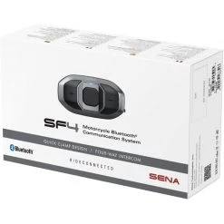 Sena SF4 Motorcycle Bluetooth Headset - Single -Motorcycle Accessories Sales 2022 30132 2