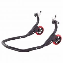 BikeTek Premium Rear Track Paddock Stand - (Matt Black)