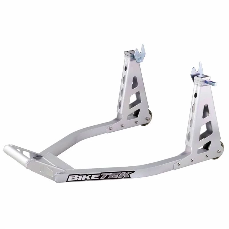 BikeTek Aluminium Rear Box Stand (Sliver) 3 BikeTek Aluminium Rear Box Stand (Sliver)