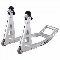 BikeTek Aluminium Front Box Stand (Sliver)