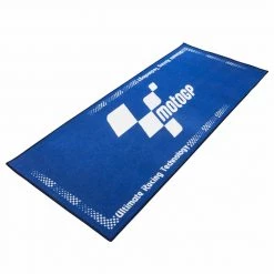 Bikeit MotoGP Motorcycle Garage Mat (Blue)