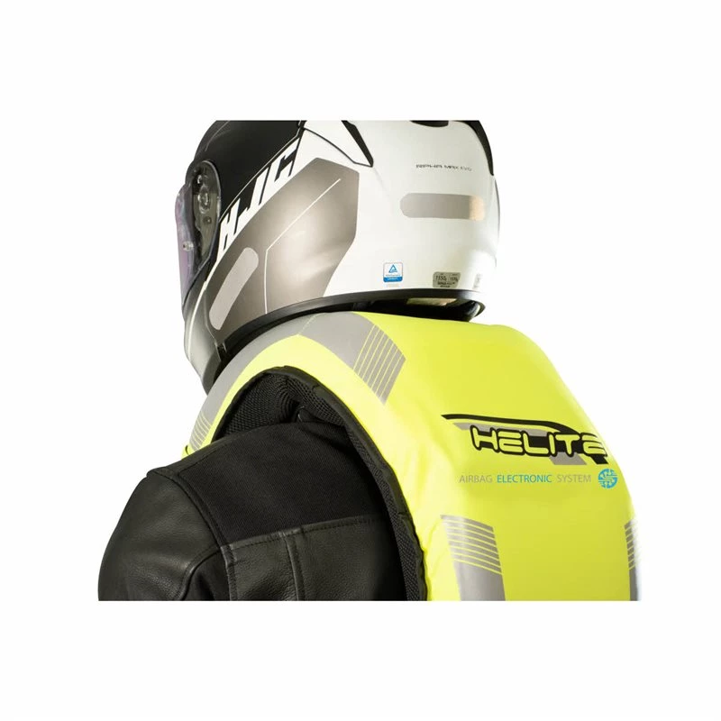 Helite E-Turtle Air Airbag Vest (Hi Viz) 8 Helite E-Turtle Air Airbag Vest (Hi Viz) - Image 6