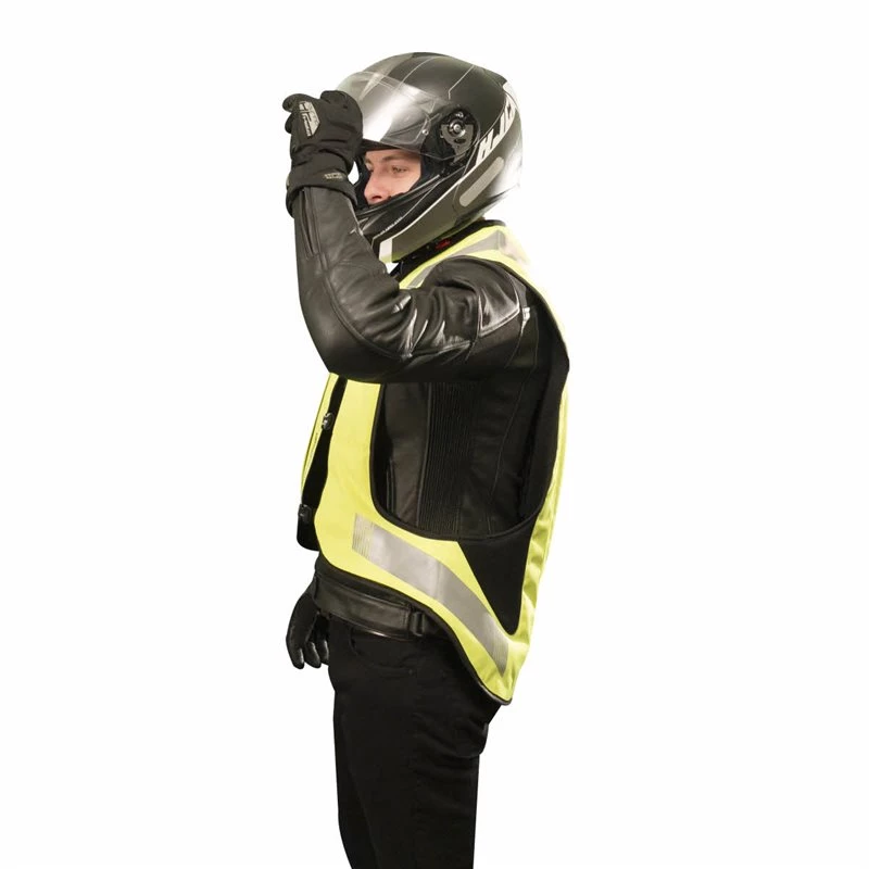 Helite E-Turtle Air Airbag Vest (Hi Viz) 10 Helite E-Turtle Air Airbag Vest (Hi Viz) - Image 8