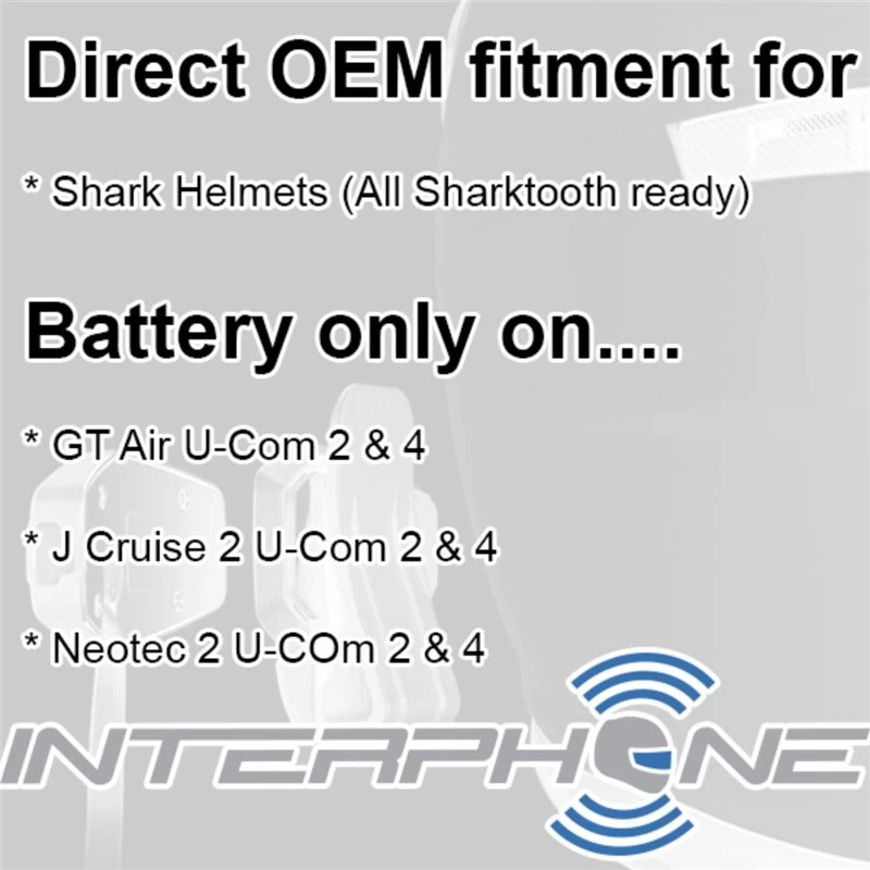 Interphone U-com 2 TP Bluetooth Helmet Intercom (Twin Pack) 11 Interphone U-com 2 TP Bluetooth Helmet Intercom (Twin Pack) - Image 9