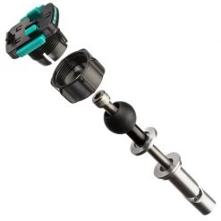 Ultimateaddons Fork Stem 17.5 - 20.5mm with 25mm 3 Prong Adaptor