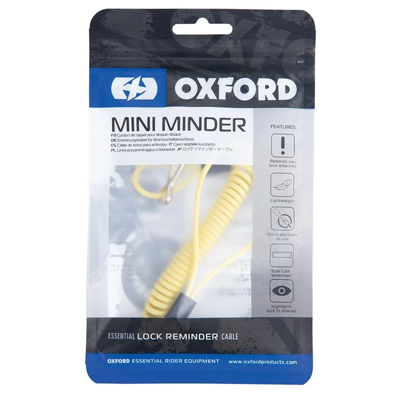 Oxford MiniMinder Lock Reminder Cable 5 Oxford MiniMinder Lock Reminder Cable - Image 3