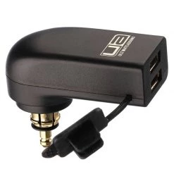 Ultimateaddons 4.8 Amps Dual USB Din Adapter