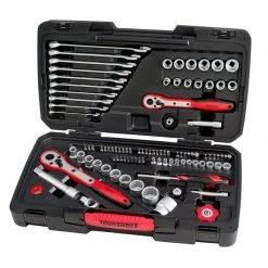 Teng TMX 098 98 Piece Socket & Bit Set, 1/4", 3/8", 1/2"