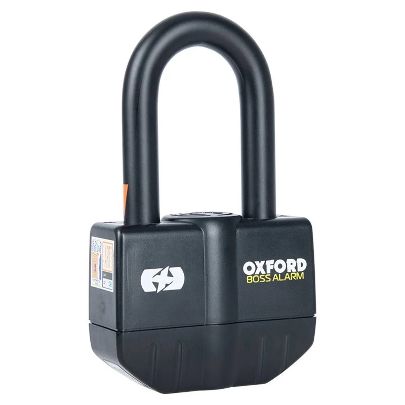 Oxford Boss Alarm 16mm Padlock (Black) 3 Oxford Boss Alarm 16mm Padlock (Black)