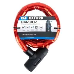Oxford Barrier Armoured Cable 1.4mx25mm Red -Motorcycle Accessories Sales 2022 33378 3