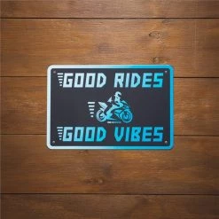 Oxford Garage Metal Sign: GOOD VIBES 5 Oxford Garage Metal Sign: GOOD VIBES -Motorcycle Accessories Sales 2022 33512 1