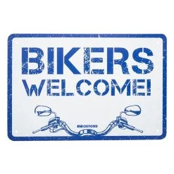 Oxford Garage Metal Sign: WELCOME
