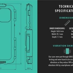 Ultimateaddons Apple iPhone 13/13 Pro Waterproof Tough Case -Motorcycle Accessories Sales 2022 33855 5