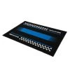 Oxford Door Mat Pitlane Suzi Blue -Motorcycle Accessories Sales 2022 34158