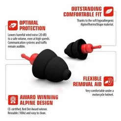 Alpine MotoSafe Race Moto GP Ear Plugs -Motorcycle Accessories Sales 2022 34395 3