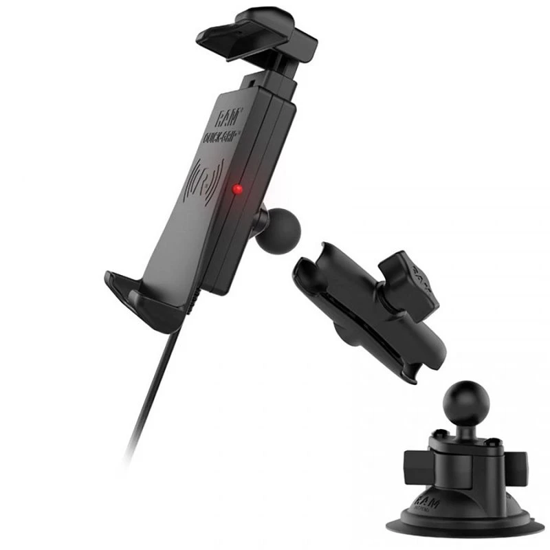 RAM Mounts Quick-Grip™ Waterproof Wireless Charging Suction Cup Mount 5 RAM Mounts Quick-Grip™ Waterproof Wireless Charging Suction Cup Mount - Image 3