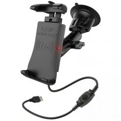 RAM Mounts Quick-Grip™ Waterproof Wireless Charging Suction Cup Mount