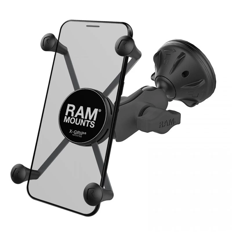 RAM Mounts X-Grip® Large Phone Mount with Composite Suction Cup Base 3 RAM Mounts X-Grip® Large Phone Mount with Composite Suction Cup Base