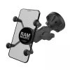 RAM Mounts X-Grip® Phone Mount with RAM® Twist-Lock™ Low Profile Suction Base