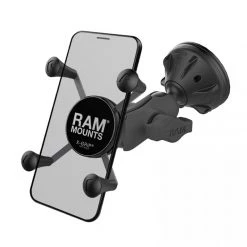 RAM Mounts X-Grip® Phone Mount with RAM® Twist-Lock™ Low Profile Suction Base