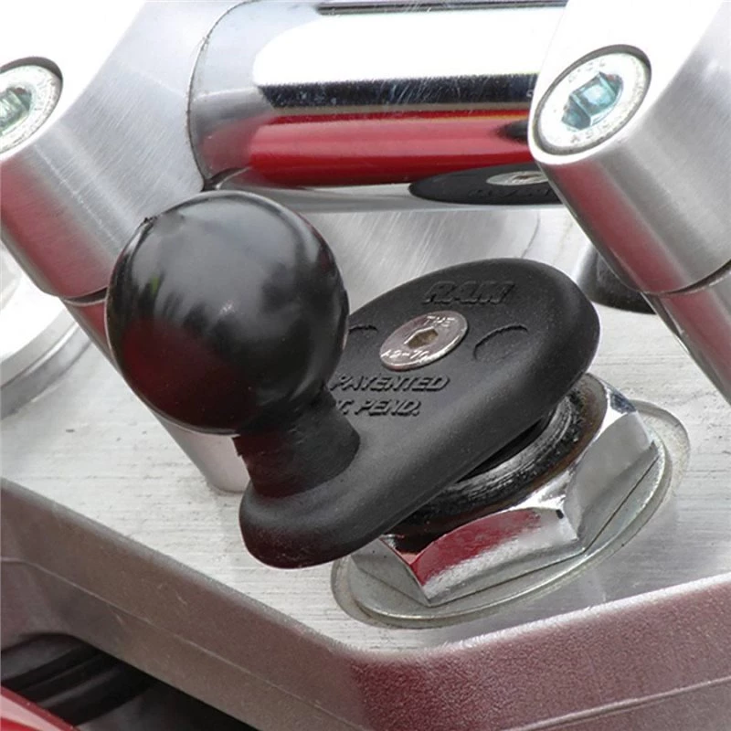 RAM Mounts Motorcycle Fork Stem Mount with 1" Ball 6 RAM Mounts Motorcycle Fork Stem Mount with 1" Ball - Image 4